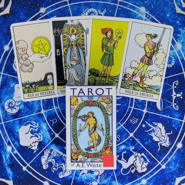 

new tarot of a.e. waite cards guidance divination deck entertainment parties board game support drop shipping 78pcs/box