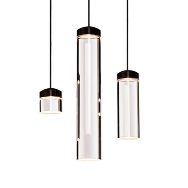 

pendant lamps creative nordic style modern personality bar restaurant lamp simple art single crystal glass white ac