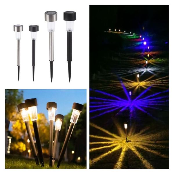 

lawn lamps 6pcs solar led lights power lantern waterpoof yard garden outdoor patio backyard decor christmas floor