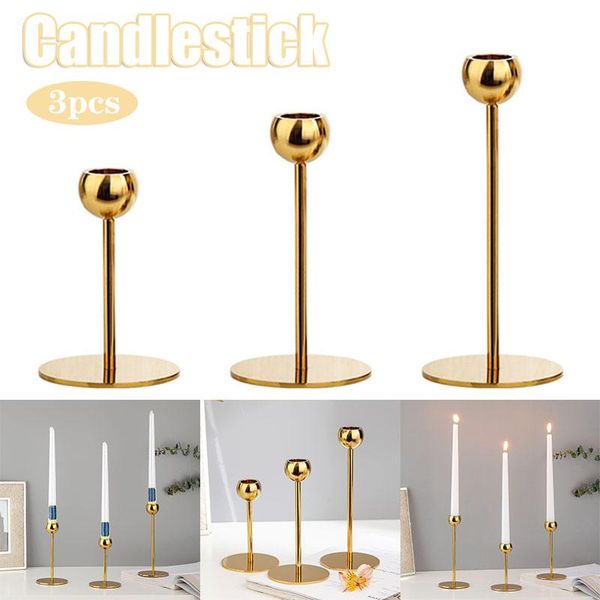 

candle holders creative golden candlestick simple alloy holder exquisite decoration for living room bedroom bathroom hug