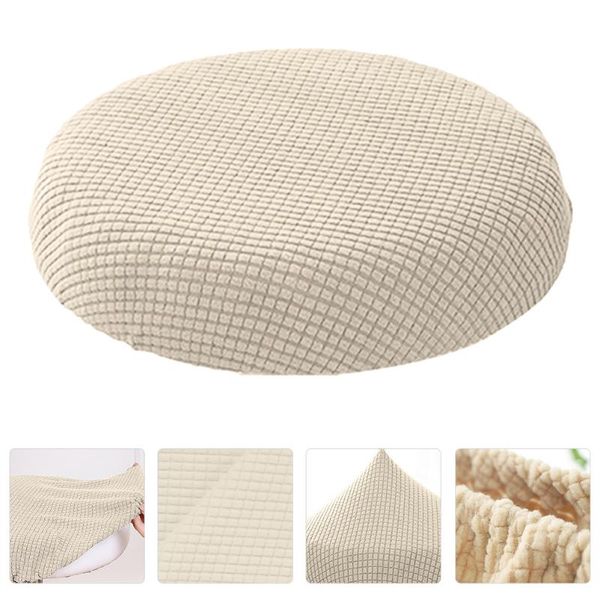 

chair covers 1pc round stool cover seat kitchen living room decor