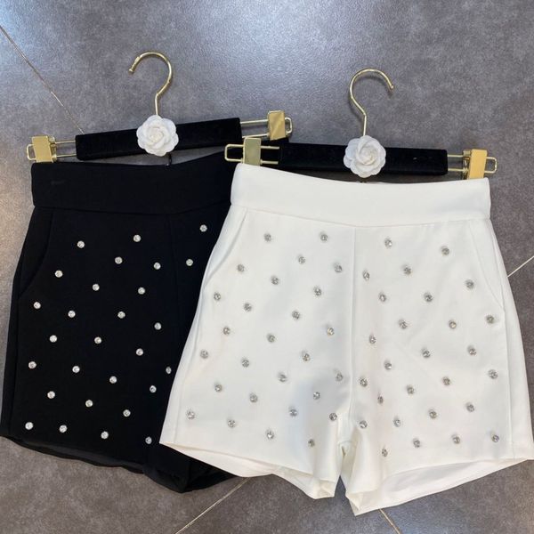 

women's shorts deat women's shorts high waist spring summer hr327 2upv, White;black