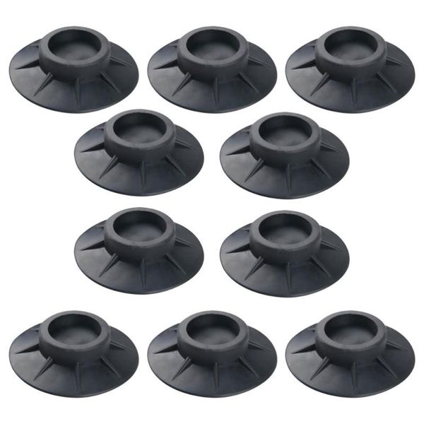 

bath accessory set pack of 10 washer dryer non-slip feet pad silent