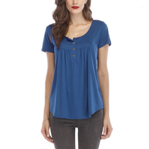 

women summer v neck short sleeve blouse loose camiseta feminina shirts female plus size long style, White