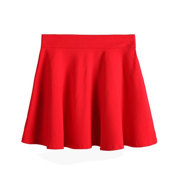 

skirts s-5xl korean version of the high waist pleated tutu skirt a word umbrella, Black