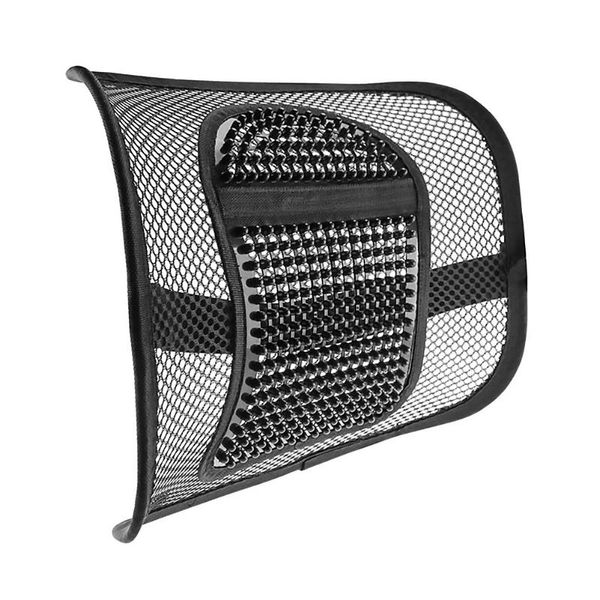 

seat cushions car massage back support mesh waist lumbar for office chair