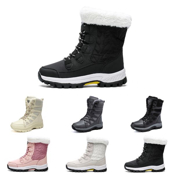 

winter boots newwholesale men shoes women outdoor snow warm plush boot fashion breathable mens womens trainers sneakers s s, Black