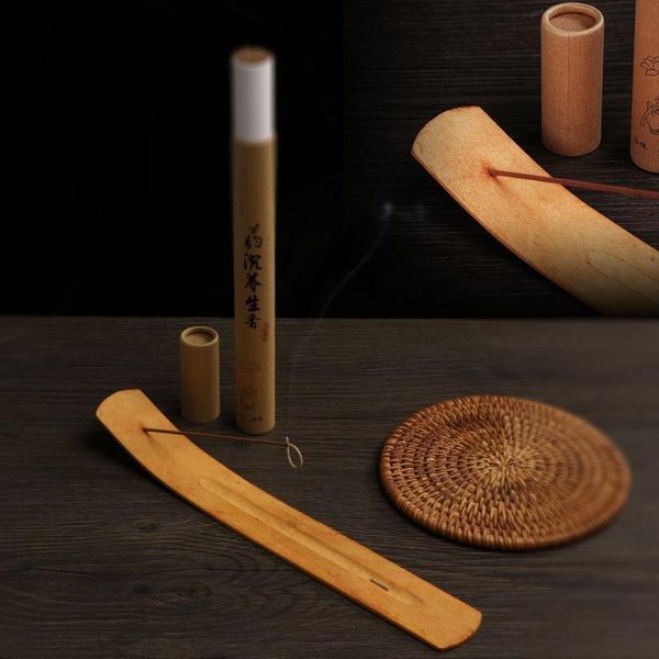 

fragrance lamps useful fragrant bamboo incense plate stick burner holder line