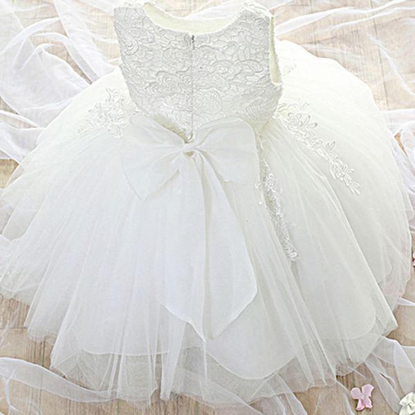 

girl's newborn girl infant party dresses for girls 1 year birthday dress lace christening gown baby clothing white baptism 1027, Red;yellow
