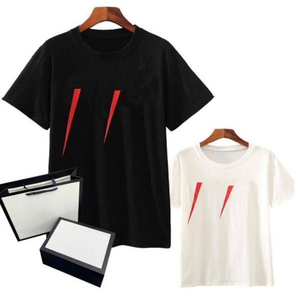 

2021 mens t shirt designer 3d letters printed stylist casual summer breathable clothing men women clothes couples tees wholesale, White;black
