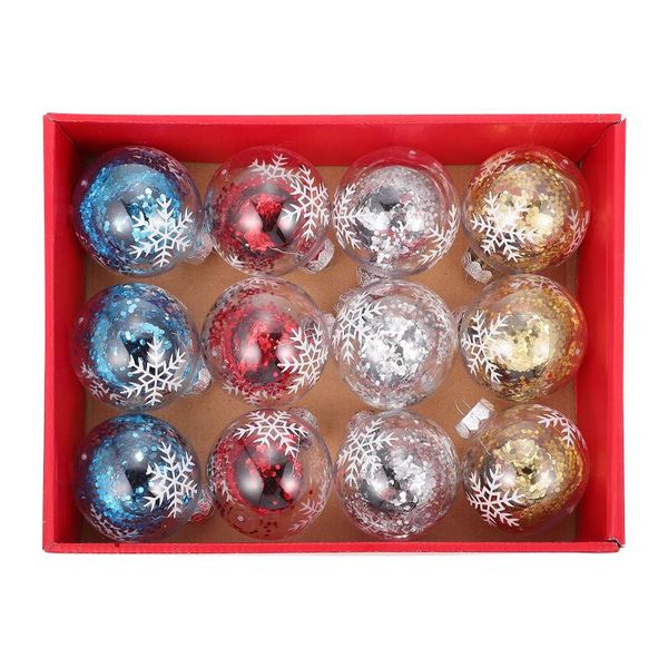 

party decoration 1 box of christmas balls tree hanging ornament xmas decorations