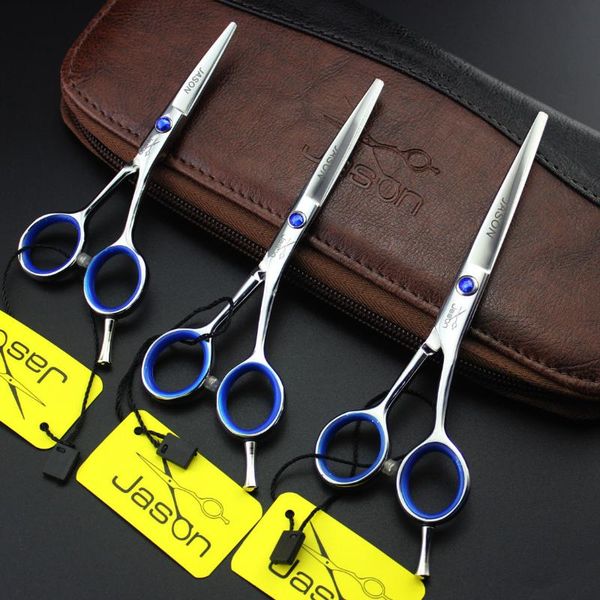 

hair scissors barber cutting 4" 5" 5.5" jason 440c jp steel hairdressing thinning with finger rest sell salon 301#