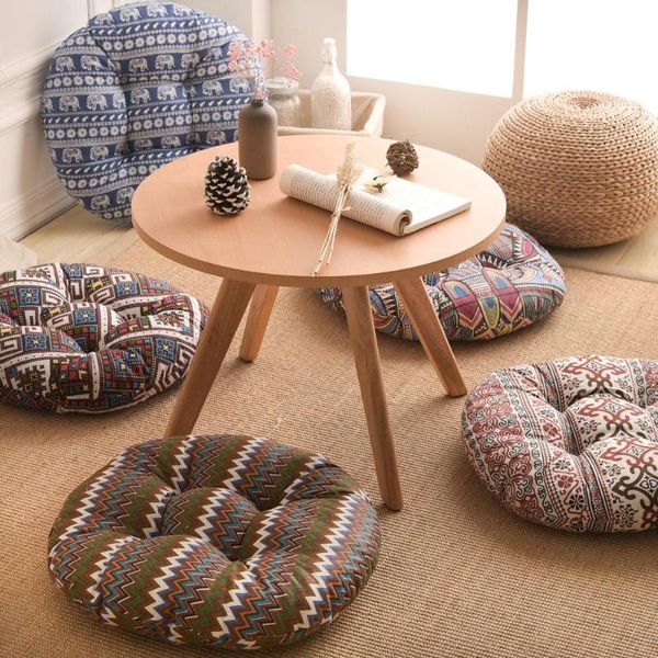

cushion/decorative pillow round europe classic cushion office chair sofa tatami circular decoration seat cushions cotton thick futon