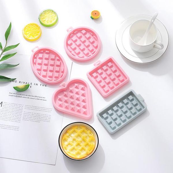 

baking moulds mini silicone waffle maker cake mold household tools chocolate tray molde silicona kitchen supplies eb50hf