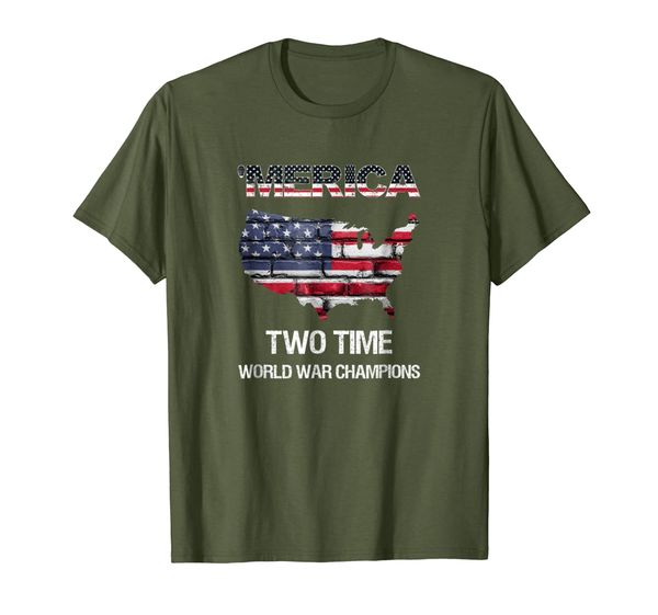 

Merica, Two Time World War Champions, Champs T-Shirt, Mainly pictures