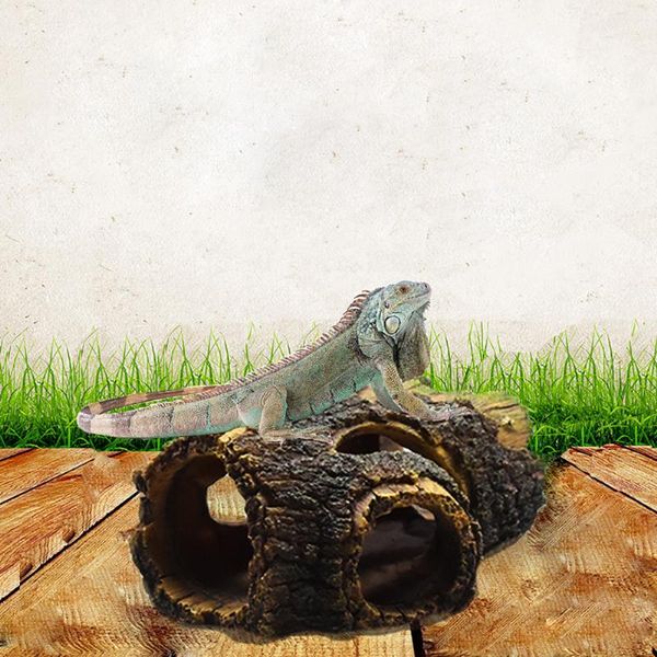 

decorations fish tank decoration resin ornaments reptile beautification simulation tree box