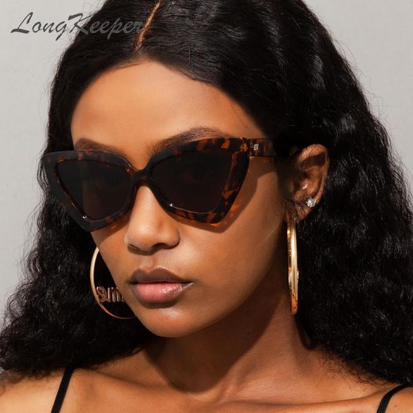 

sunglasses vintage women cat eye polygon eyewear steampunk irregular sun glasses triangle cateye female eyeglasses, White;black