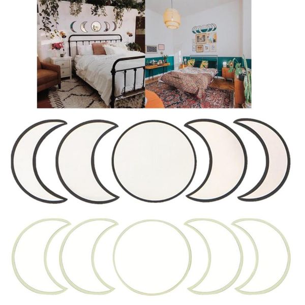 

mirrors 3d mirror moon sticker art design decal wall decals home decor removable