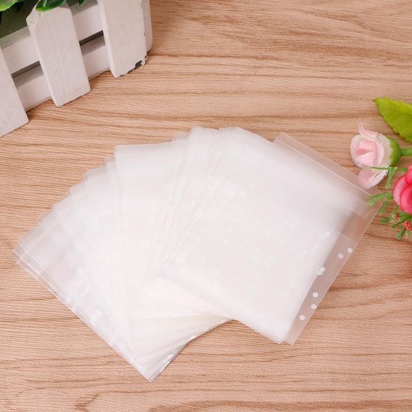 

gift wrap 100pcs christmas self adhesive cookie candy treat diy plastic package bag