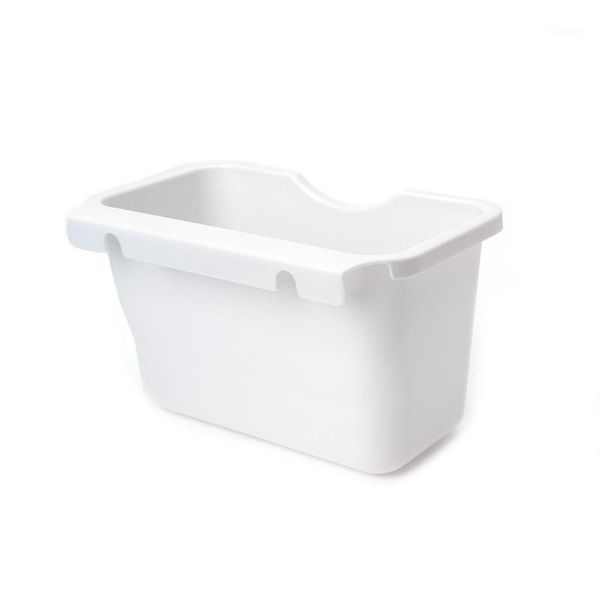 

storage bottles & jars plastic kitchen cabinet door hanging trash garbage can bin rubbish container