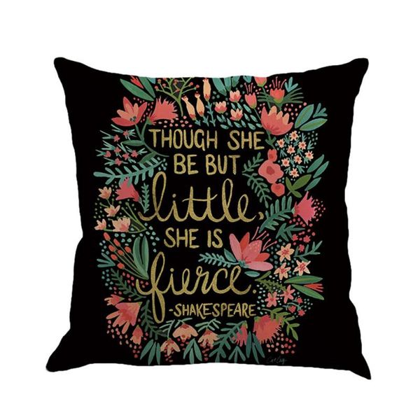 

pillow case super soft 45*45cm cartoon printed cotton bohemia sets of and linen home sofe cushions supplie 4 style