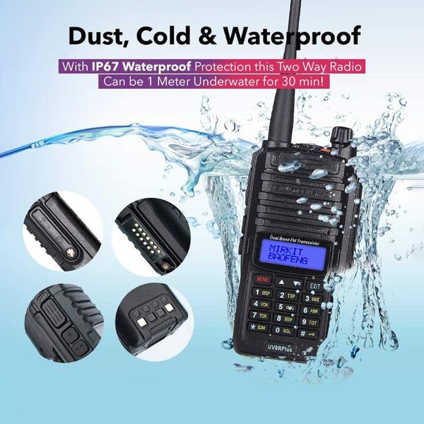 

walkie talkie portable walkie-talkie rechargeable dual-purpose radio remote ip67 waterproof two-way station