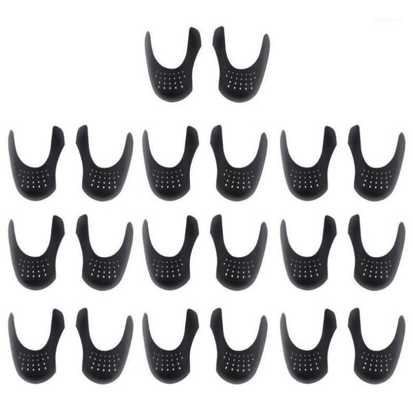 

shoes materials pairs universal toe box decreaser protector inserts anti crease wholesale 14.5 8.5 3.5 cm11, Black