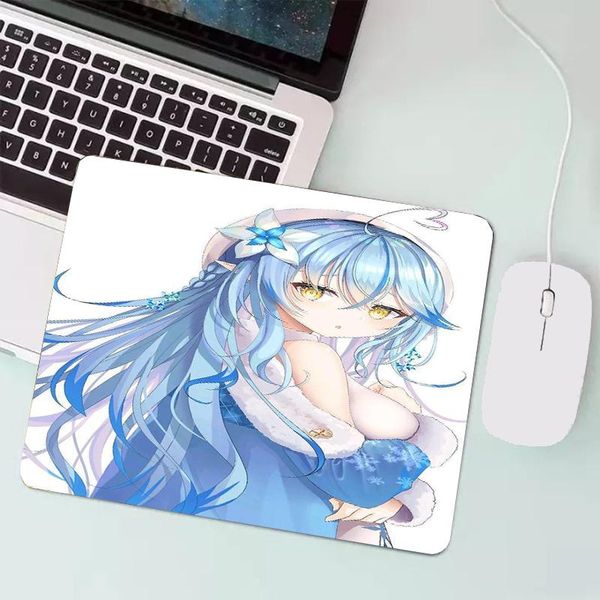 

mouse pads & wrist rests universal non-slip pad small girls anime leather gaming table mat stylish and comfortable suitable
