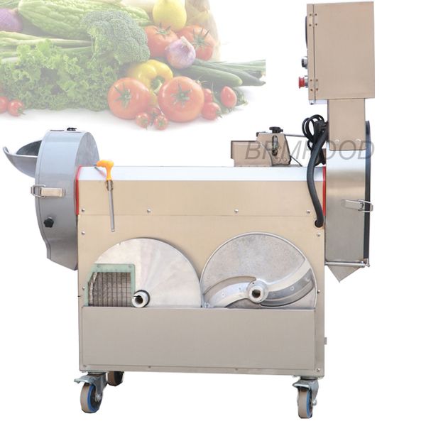 Коммерческая промышленная электрическая морковь морковь картофеля Slicer Machine Radish Cabbbages измельченный резак по лукам резка для овощей 220 В