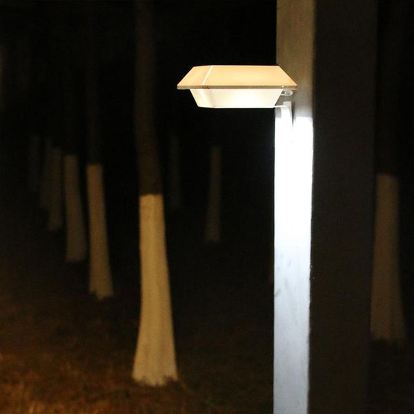 

led solar wall light garden fence lighting street outdoor waterproof night lamp decoratio for balcon lamps