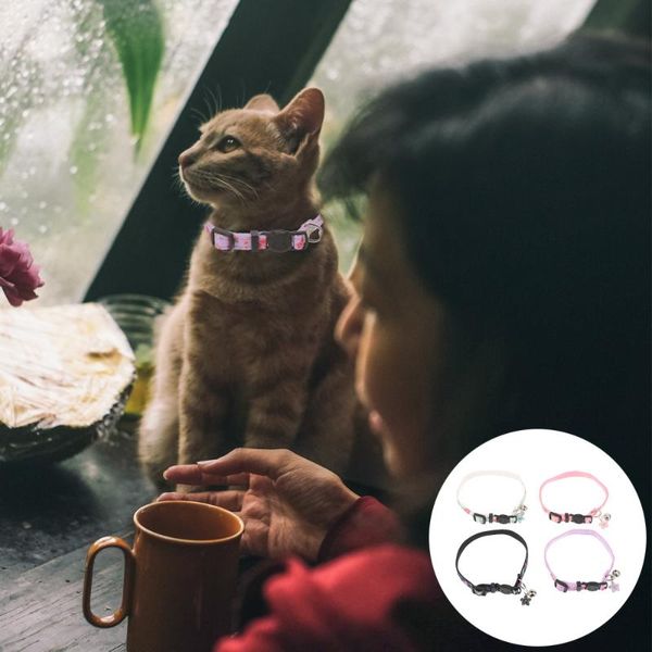 

cat collars & leads 4pcs collar necktie lovely small kitten adjustable neckwear