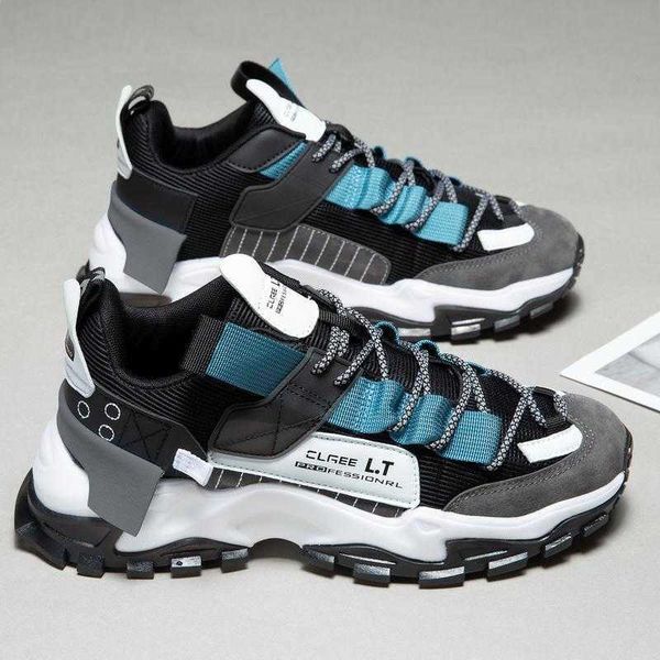 

co branded men's sho 2021 running dad mh breathable summer casual sports