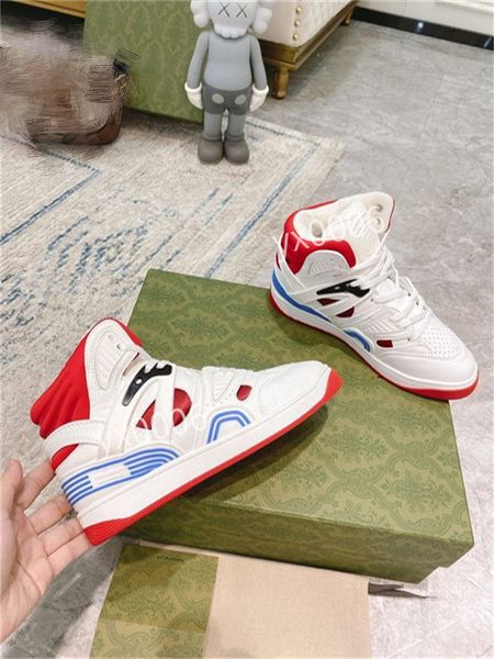 

2021 designers tennis sneaker canvas 35-45 luxurys shoe beige blue washed jacquard denim women shoes ace rubber sole embroidered vintage cas, Red;white