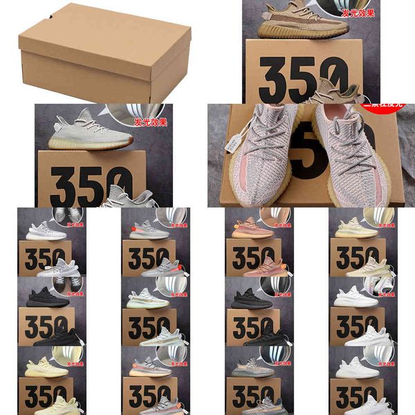 

2.0 2021 new fashion boost shoes 350 v2 sneakers women men 35-45 runningDG24