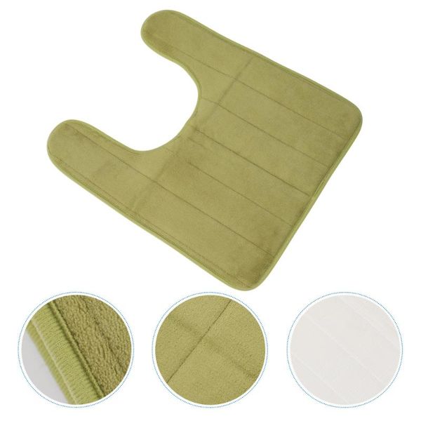 

bath mats 1pc u-shaped bathroom rug non-skid mat toilet seat carpet