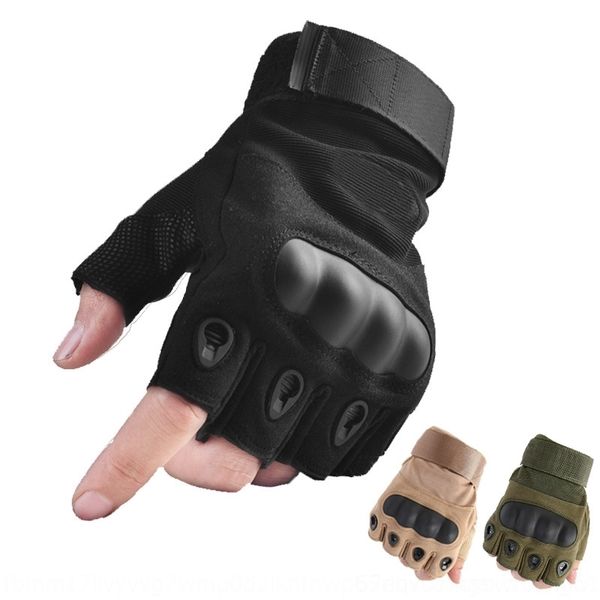 

0y34 oji half and outdoor glovessports tactics glovesantiskid outdoor fingerless mittens half finger forfanssunscreen fitness, Blue;gray