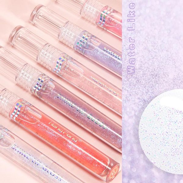 

lip gloss 12pcs/lot mirror water glaze glass transparent soft girly moisturizing long lasting lipstick lips care