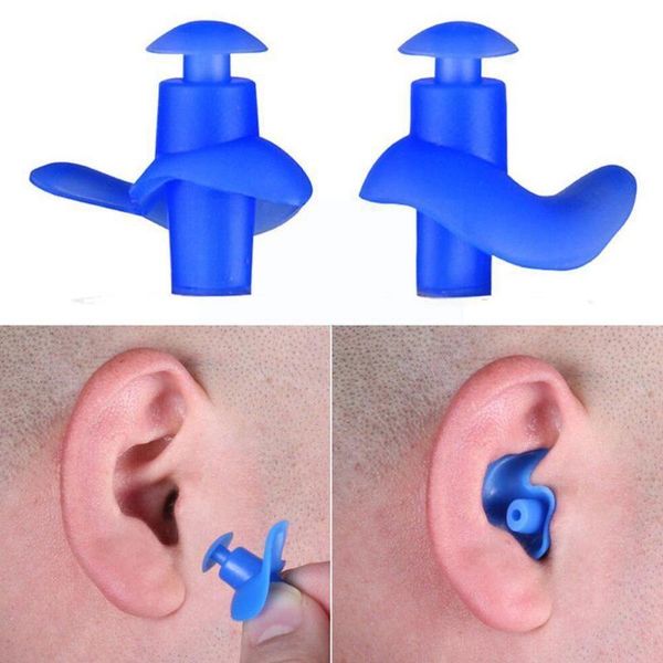 

nose clip 1 pair soft ear plugs environmental silicone swimming diving dust-proof earplugs water accessories waterproof spo l9h5