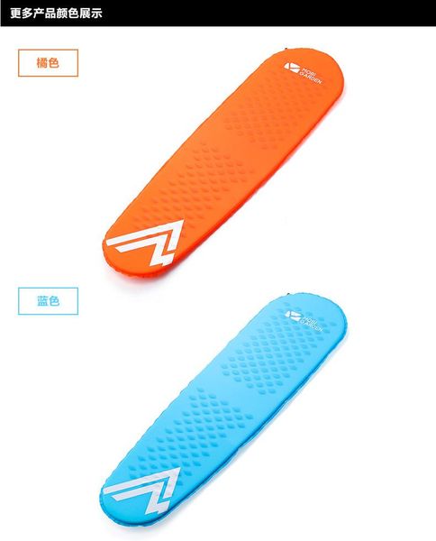 

outdoor camping light weight comfortable breathable single thickened automatic inflatable floor mat moisture-proof airpillow pads