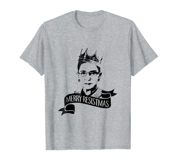 

rbg merry resistmas ruth bader ginsburg feminist shirt, White;black
