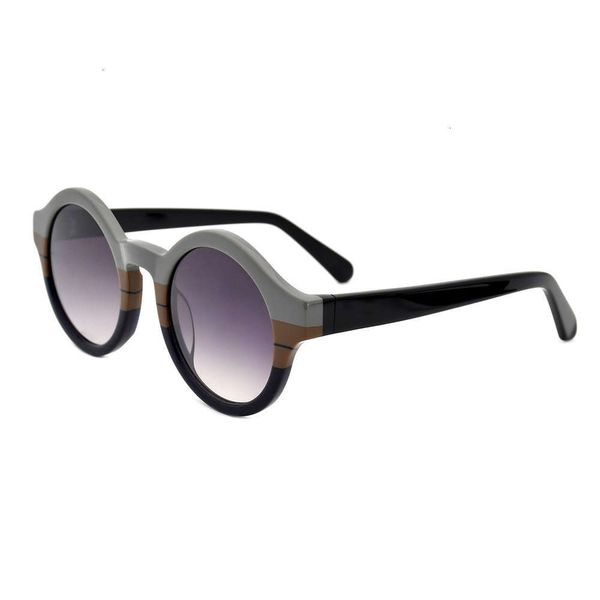 

fashion sunglasses sunglasses sun glasses uv400 ce fashion acetate round, Black