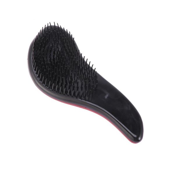 

hair combs hairdressing anti-static care head thick handle comb for drying st brushes, Silver