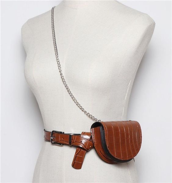 

solid color small bag women messenger shoulder female waist fur fanny pack bags