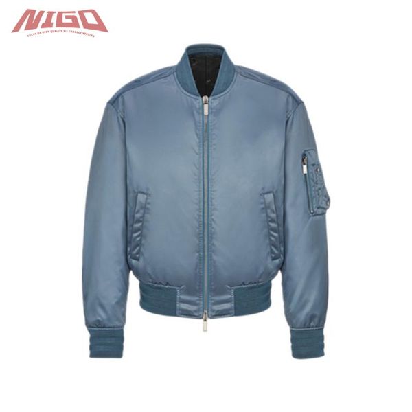 

men's jackets nigo 21ss blue jacket coat #nigo3523, Black;brown