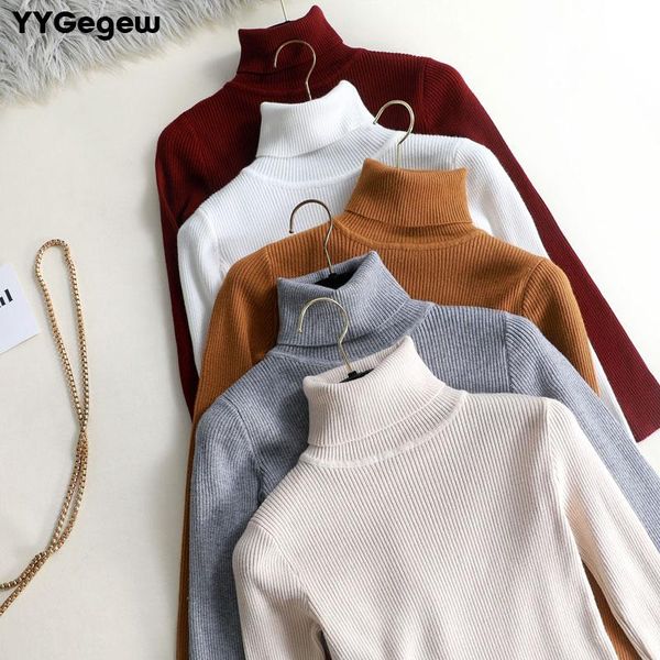 

women's sweaters casual autumn winter basic sweater pullovers women turtleneck solid knit slim pullover female long sleeve bigsize warm, White;black