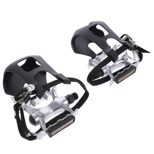 

bike pedals 1 pair aluminum alloy fitness exercise quiet indoor pedal