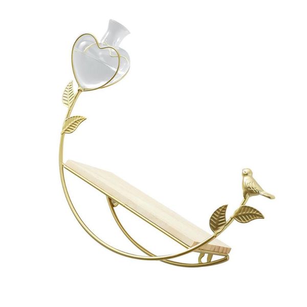 

other home decor 1pc creative nordic storage rack bathroom shelf sundries (golden)