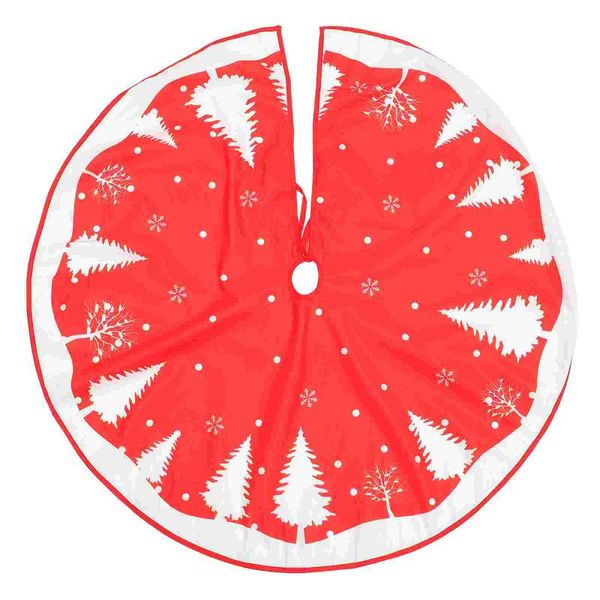 

christmas decorations 1pc tree carpet decorative apron party skirt for home