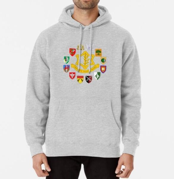 

men's hoodies & sweatshirts israeli army units - idf israel defense forces men pullover hoodie full casual autumn and winter harajuku s, Black