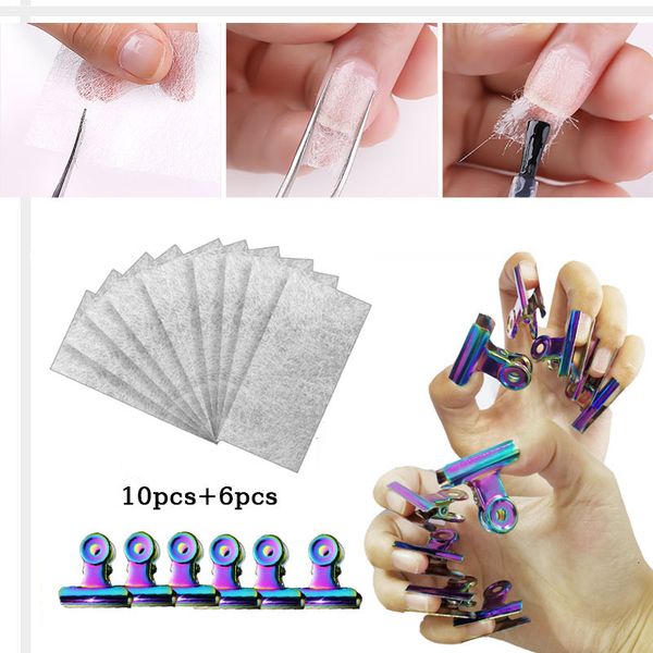 

towel lengthening clip diy glass fiber nail enhancement tool set